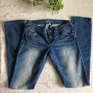 Chiqle Denim Architect jeans low rise Sz 3